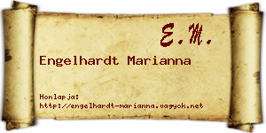Engelhardt Marianna névjegykártya