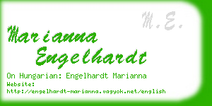 marianna engelhardt business card